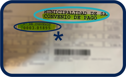 Convenios de pago